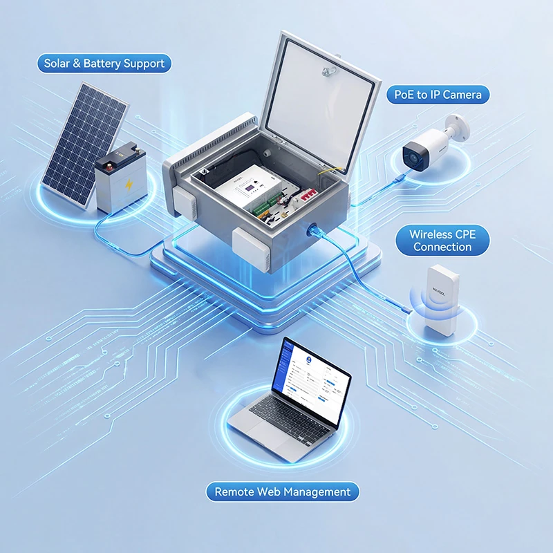 How to Size Off-Grid Solar Power for CCTV Cameras