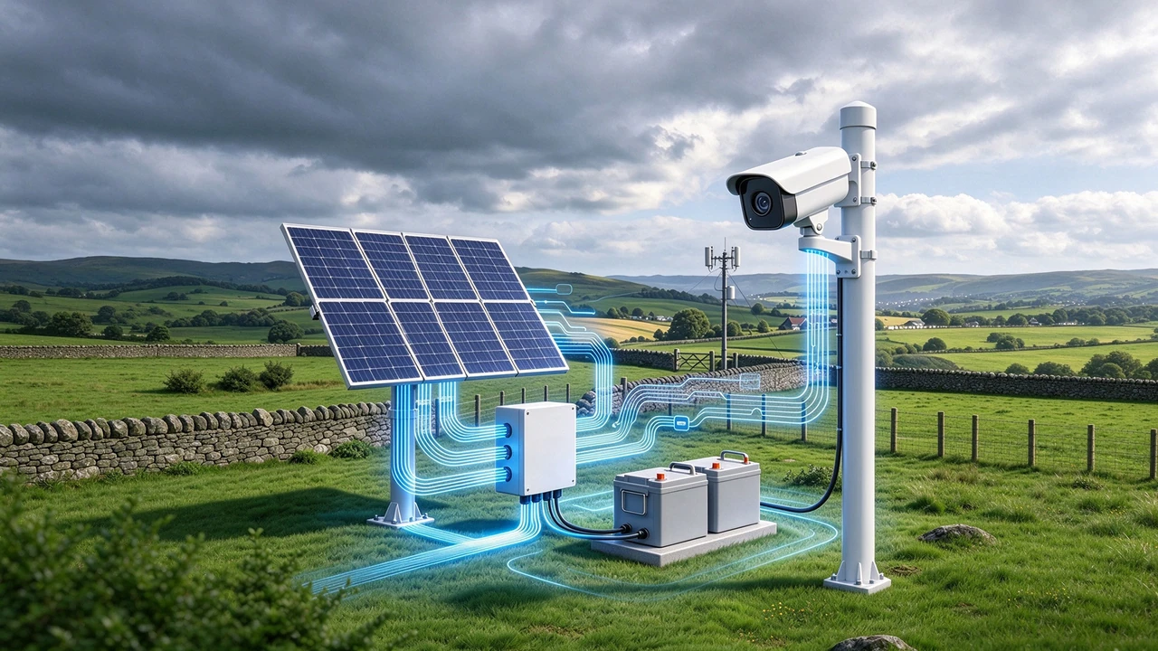 How to Build Solar-Powered CCTV for Remote UK Sites